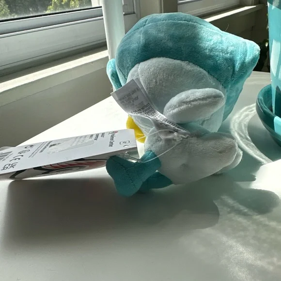 Pokemon Quaxly Doll Chibi Plush 6" - Pokemon Center 2023 NEW With Tag! 🩵🩵 - Picture 2 of 4